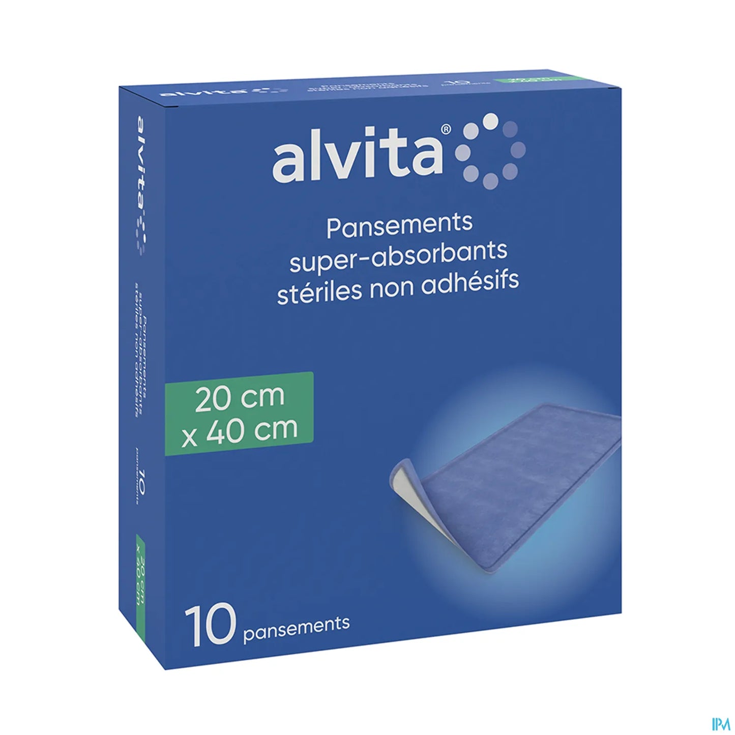 Medicazioni sterili superassorbenti 20x40 cm 10 unità