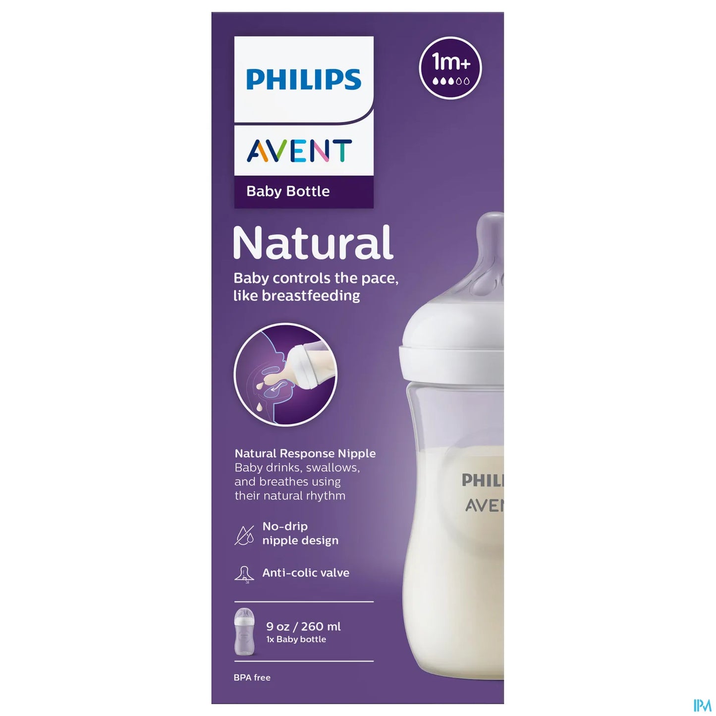 Biberon Philips Avent Natural Response 260ml