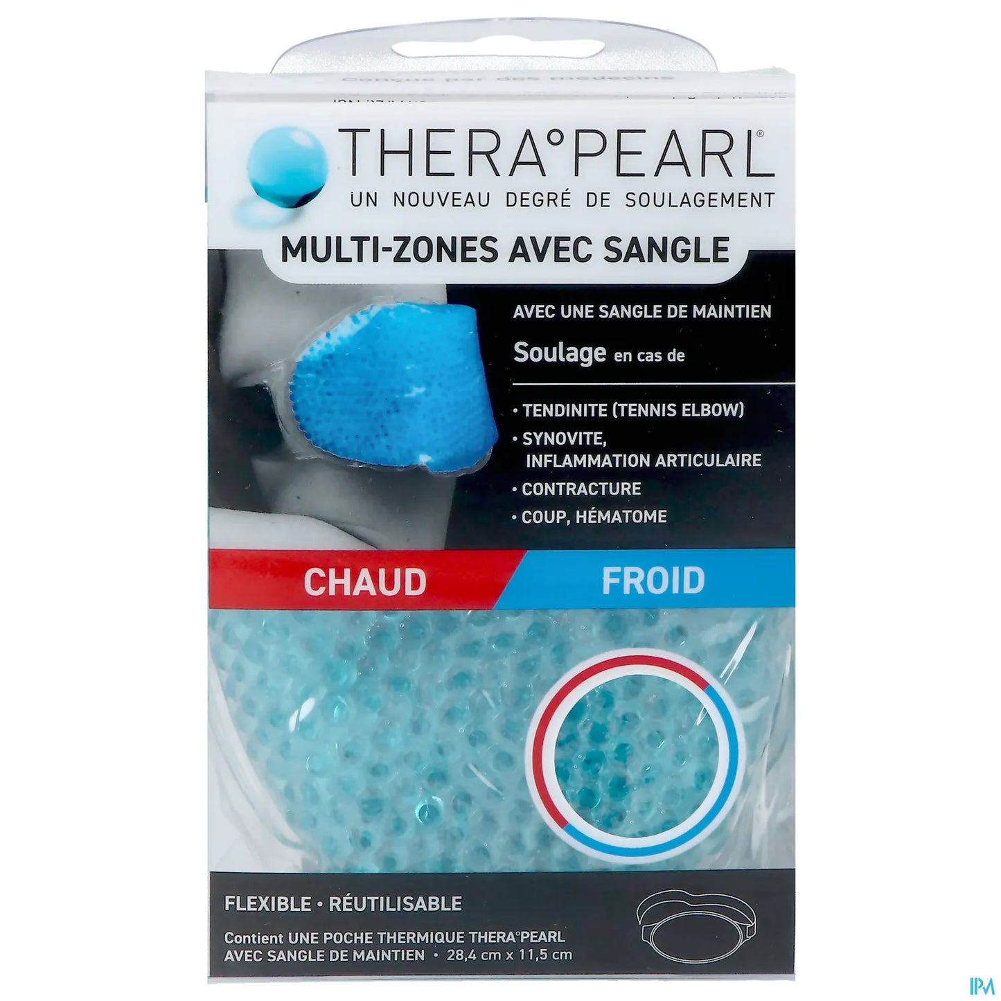 TheraPearl Compress Sport Pack con cinturino, 1 scatola