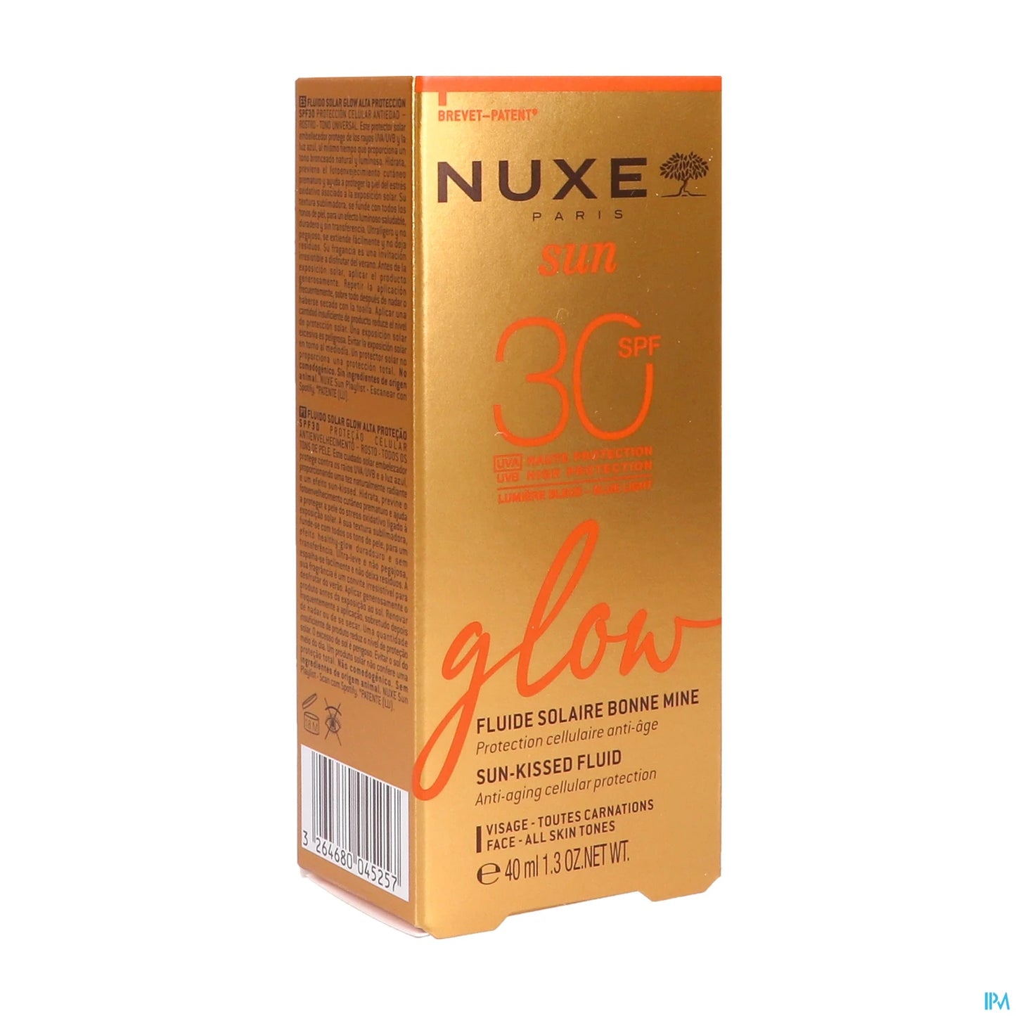 Nuxe Sun Fluide Solaire Bonne Mine SPF30 40 mL