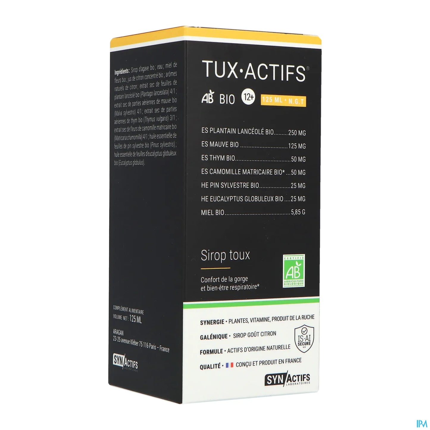 Synactifs TuxActifs Sirop 125ml