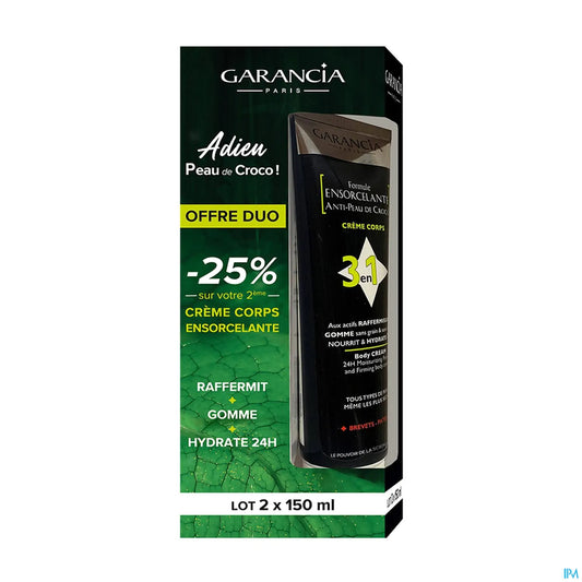 Ensorcelante Formule Anti-Peau de Croco Creme Corps 3 en 1 400 ml