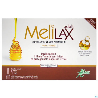 Melilax Adulte 6 Microlavements de 10g