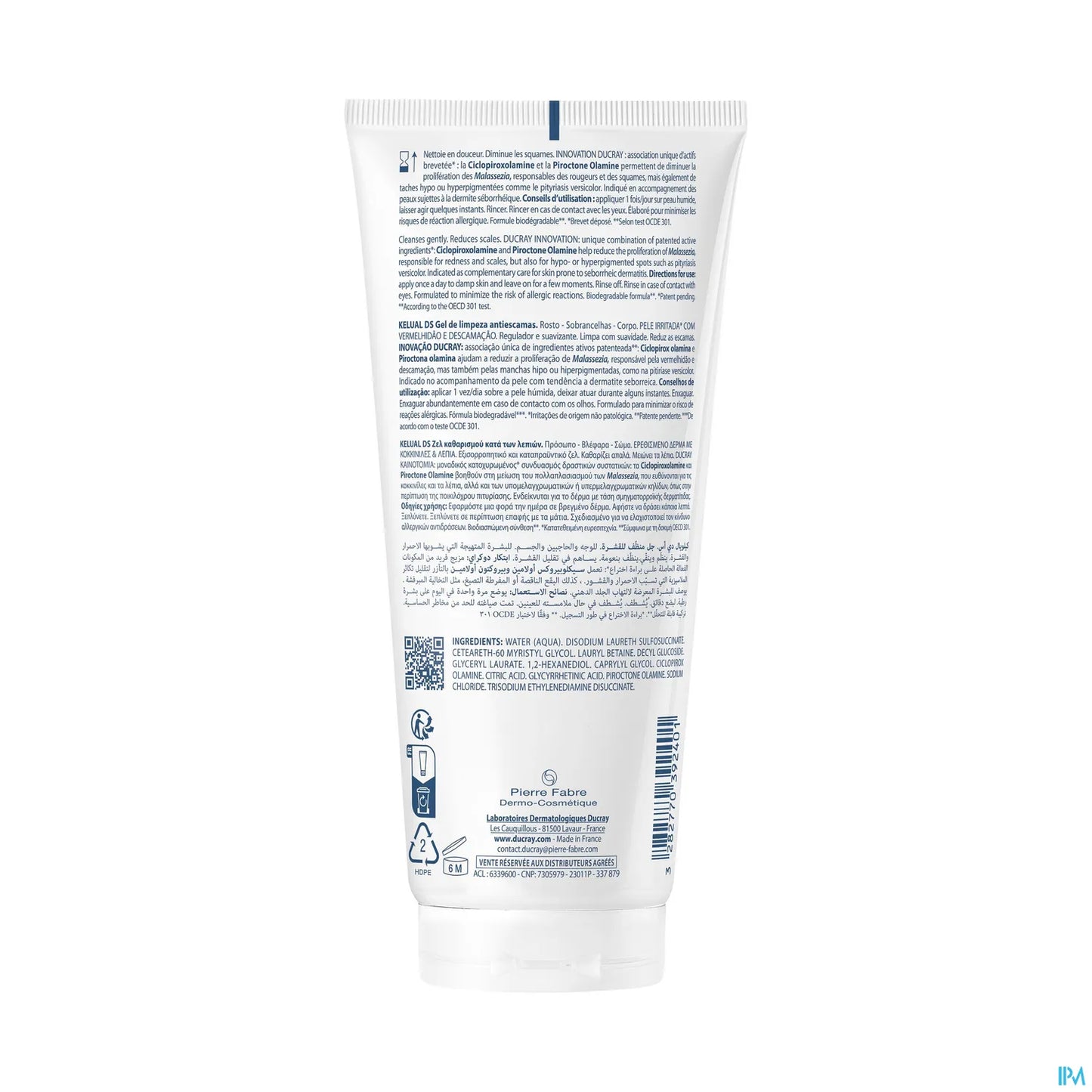Kelual DS Gel Moussant 200mL 3282770392401