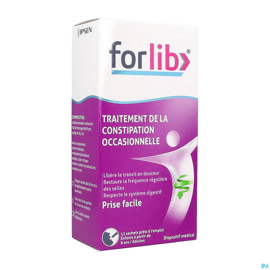 Forlib Constipation - 12 Sachets Solution Buvable