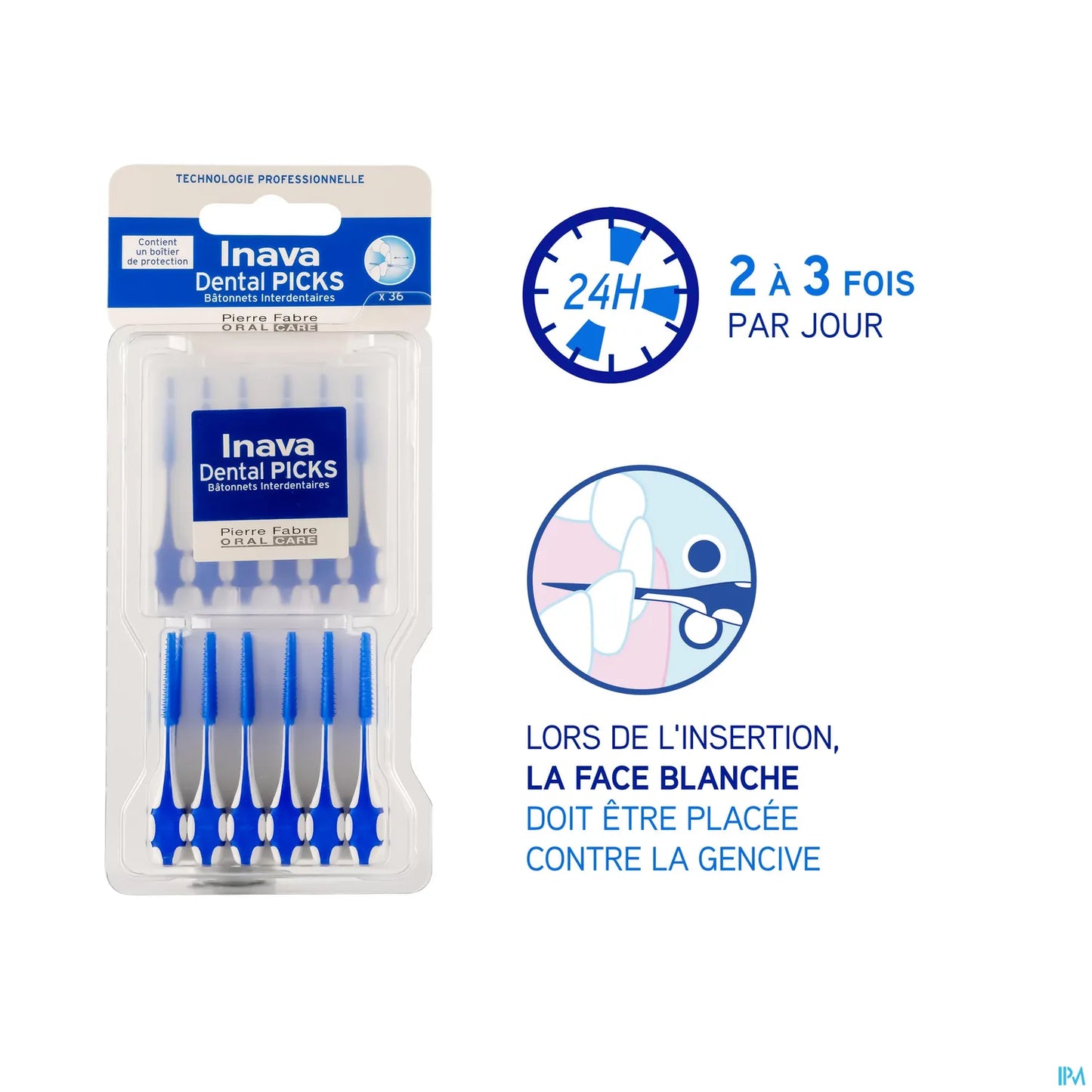 Dental Picks Bâtonnets Interdentaires 36 Unités