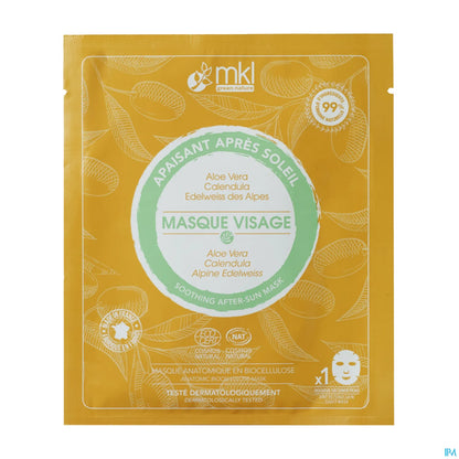 Maschera viso lenitiva in biocellulosa Green Nature 1 unità