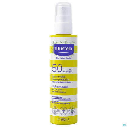 Spray Solaire Haute Protection SPF50 200ml