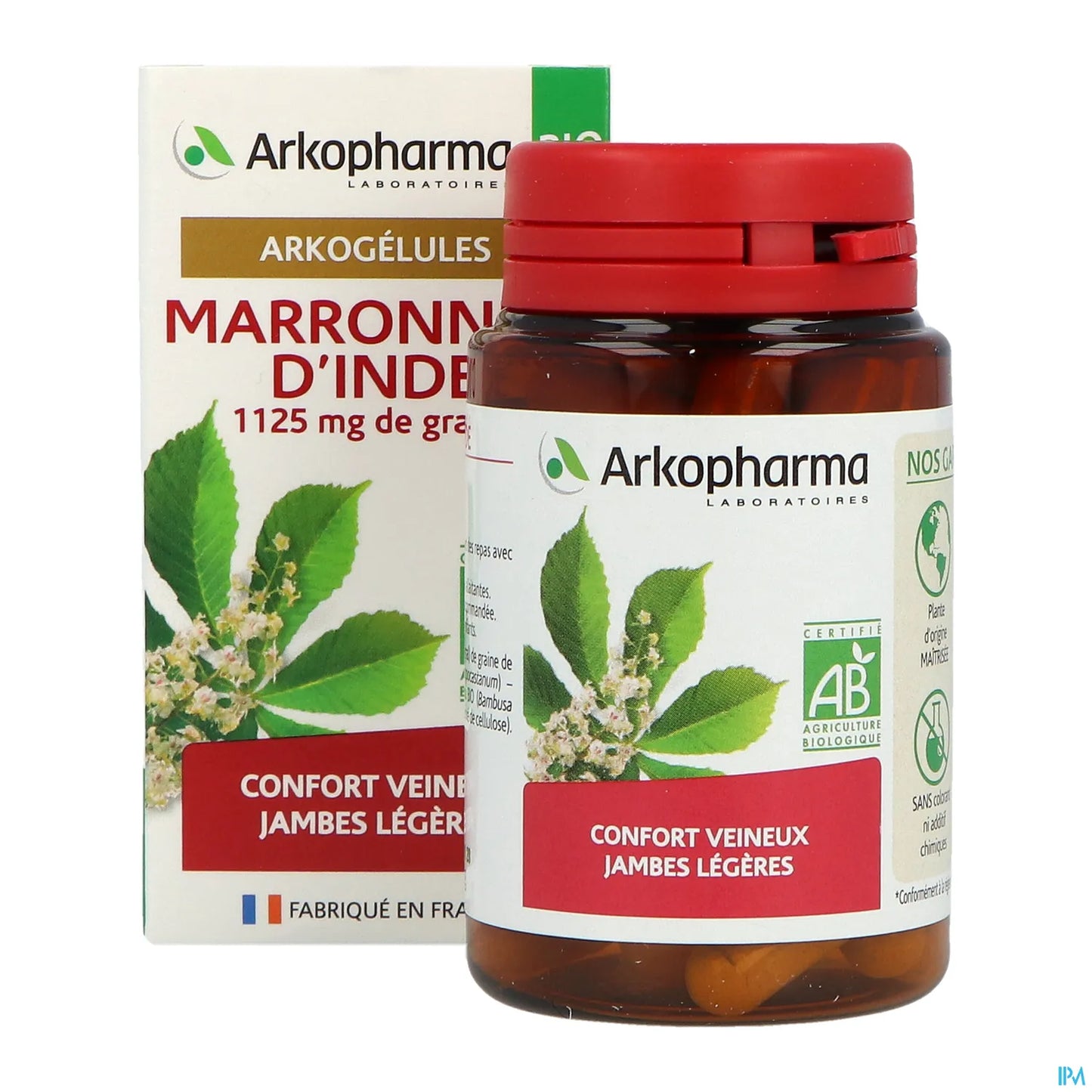Arkogélules Horse Chestnut 1125mg Seed 45 Capsules