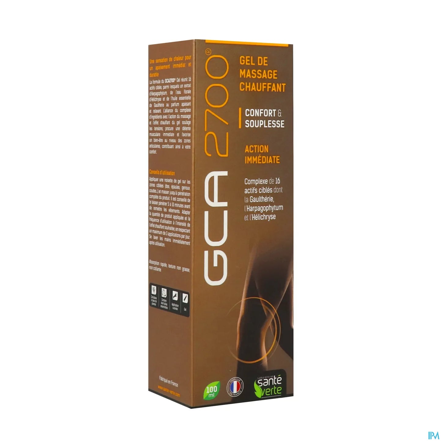 GCA 2700 Heating Massage Gel 100 ml