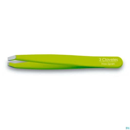 Pince À Épiler Crabe Verte 9 Cm En Inox