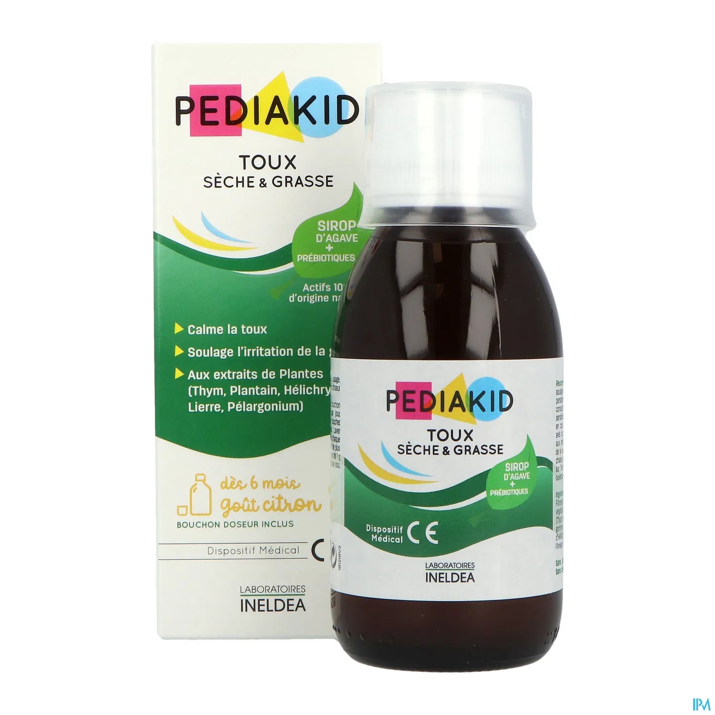 Ineldea Pediakid Toux Sèche Et Grasse Sirop 125ml