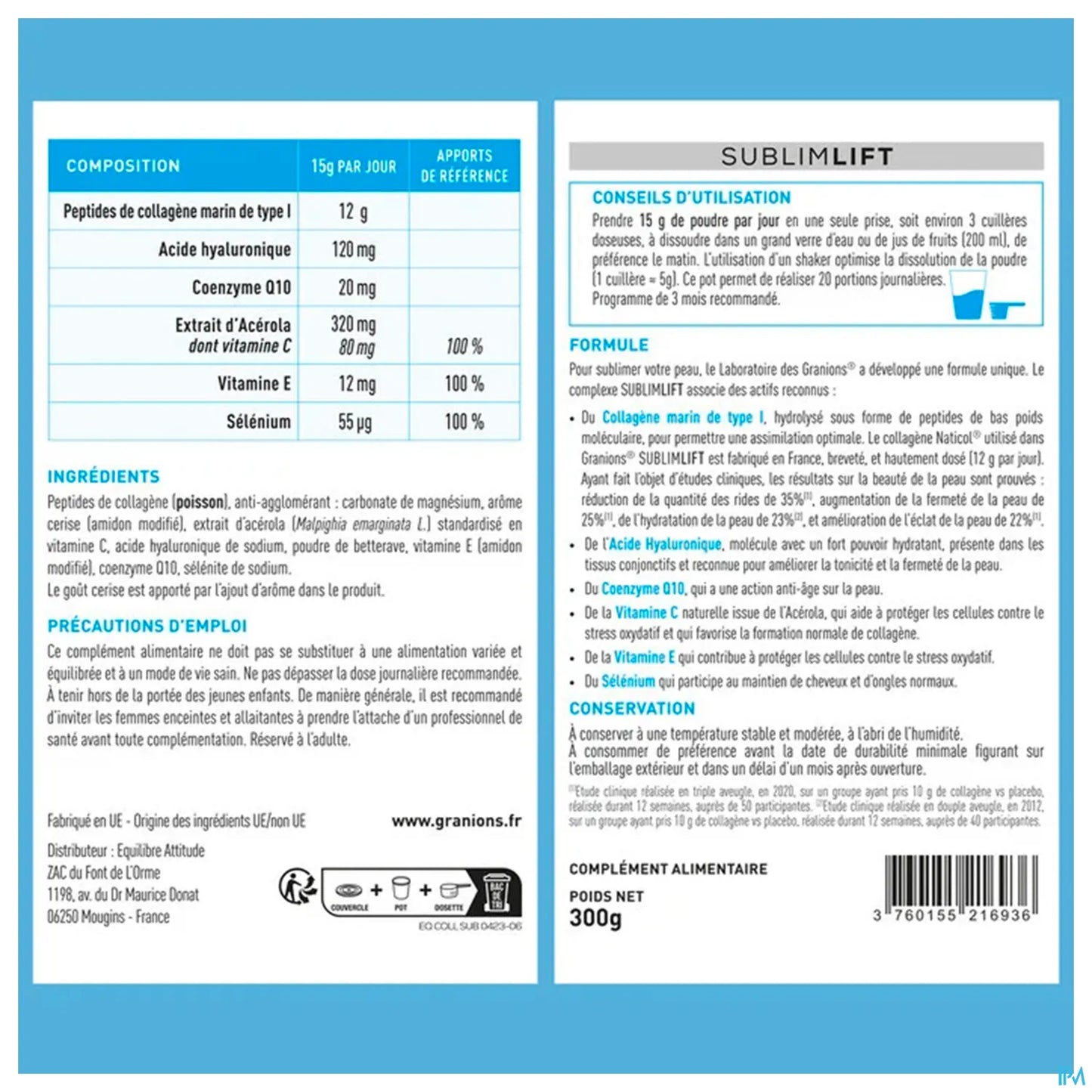 Collagene+ Beaute Liftexpert 300g Poudre