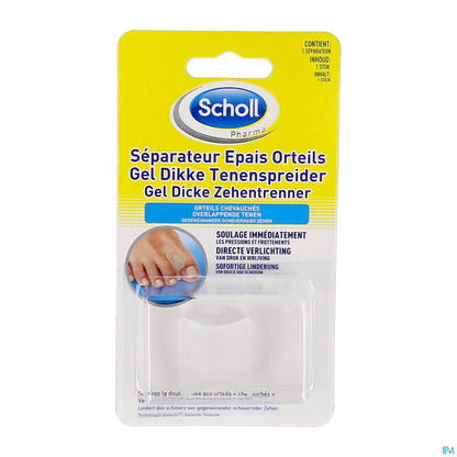 Séparateur Épais d'Orteils en Gel