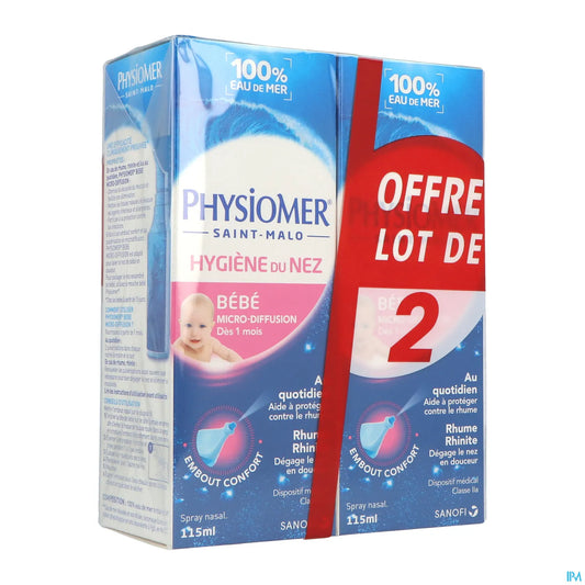 Baby Nasal Hygiene Pack of 2 x 115ml