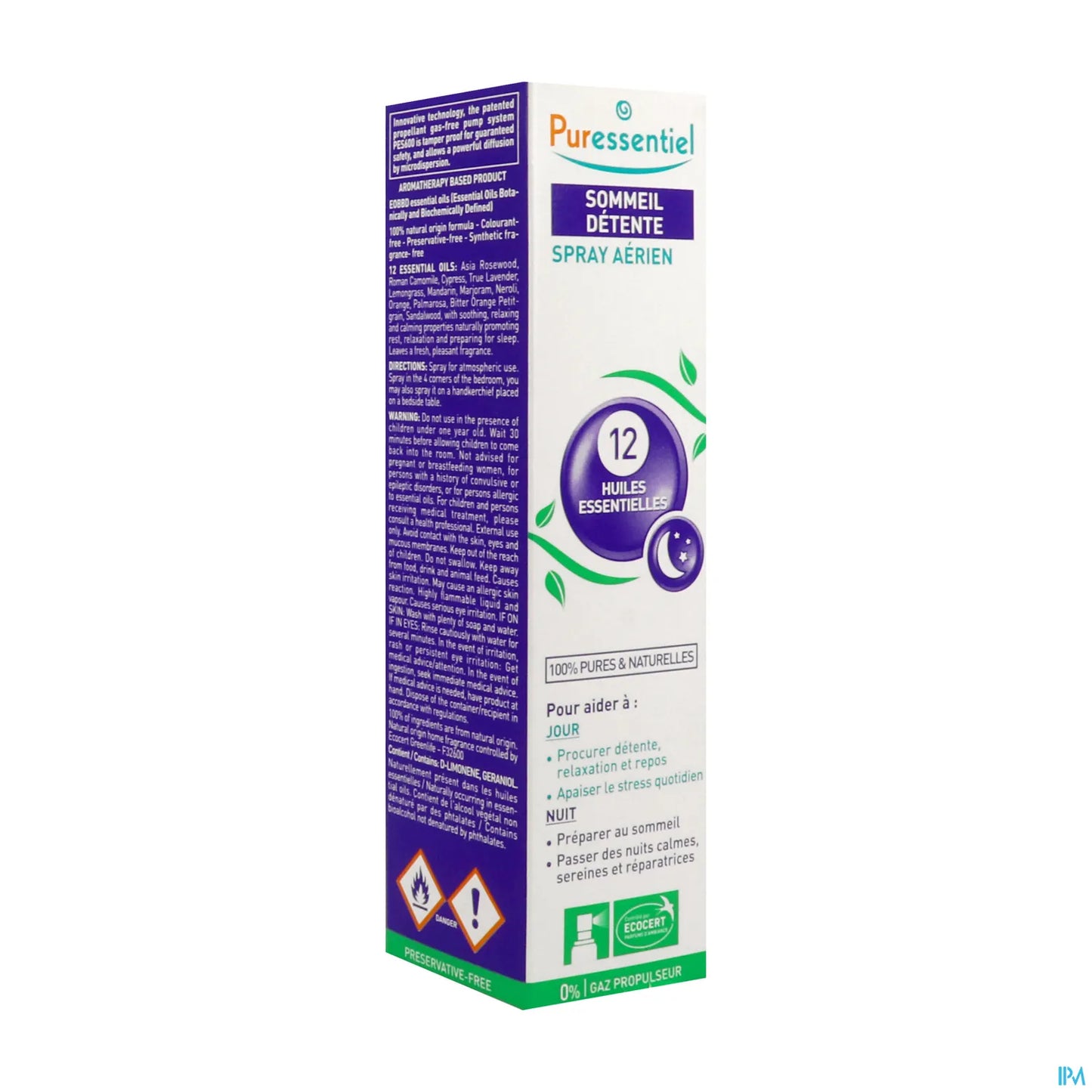 Spray Aérien Sommeil Détente 75 mL
