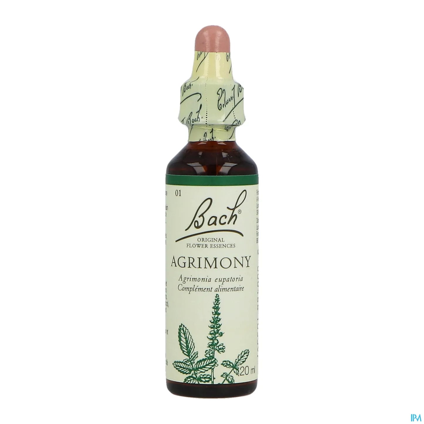 Agrimony N°01 Fleurs de Bach 20ml
