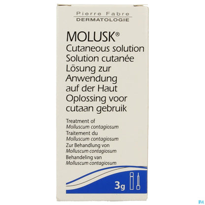 Molusderm Skin Solution Molluscum Contagiosum 3G