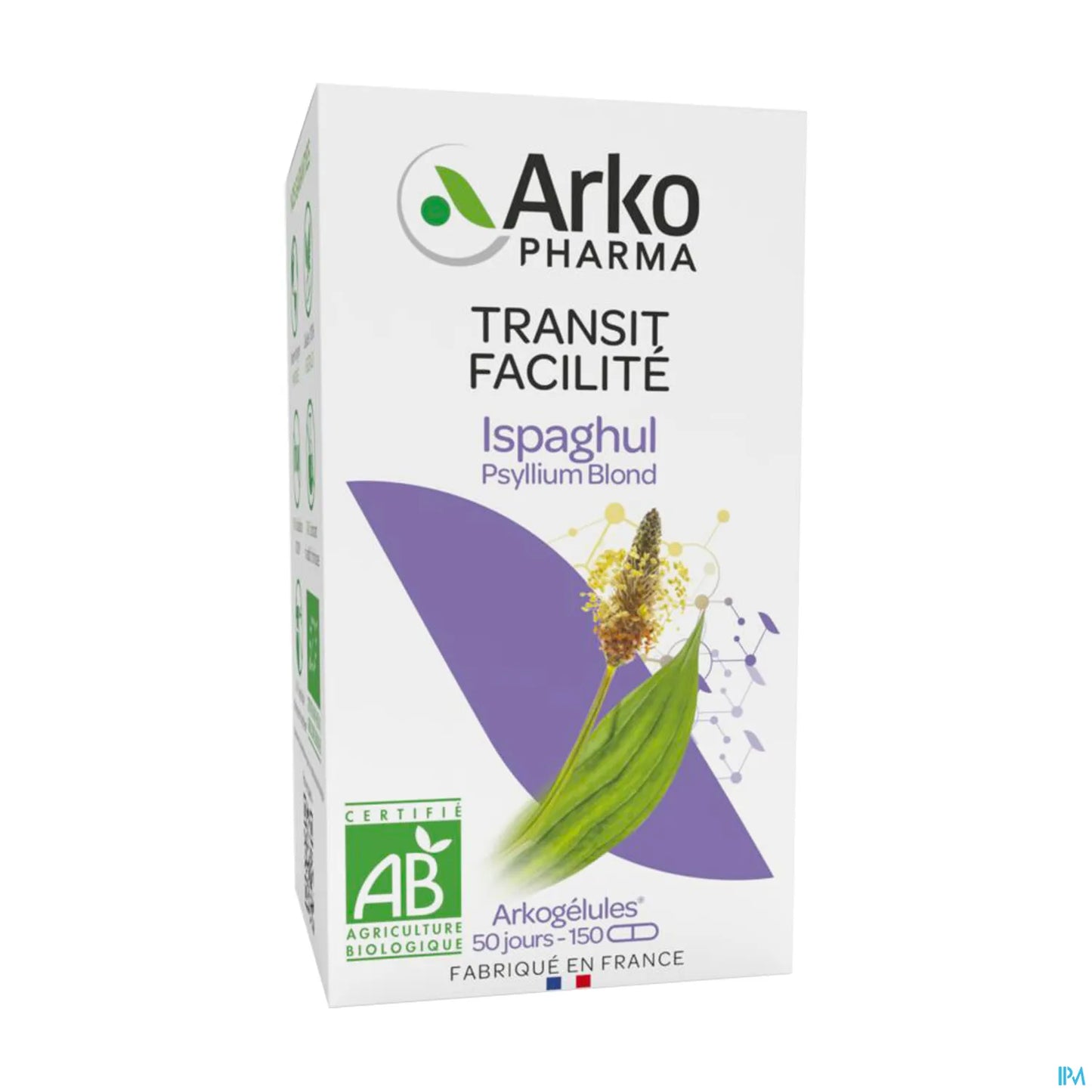 Arkogélules Bio Ispaghul Mucivital 1290 mg of Integuments 45 Capsules