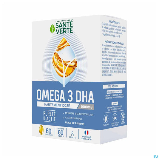 Omega 3 1000 mg DHA 60 capsule