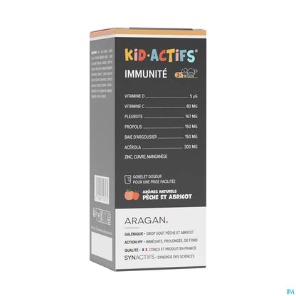 Sciroppo per l'immunità Kid Actifs 125 ml