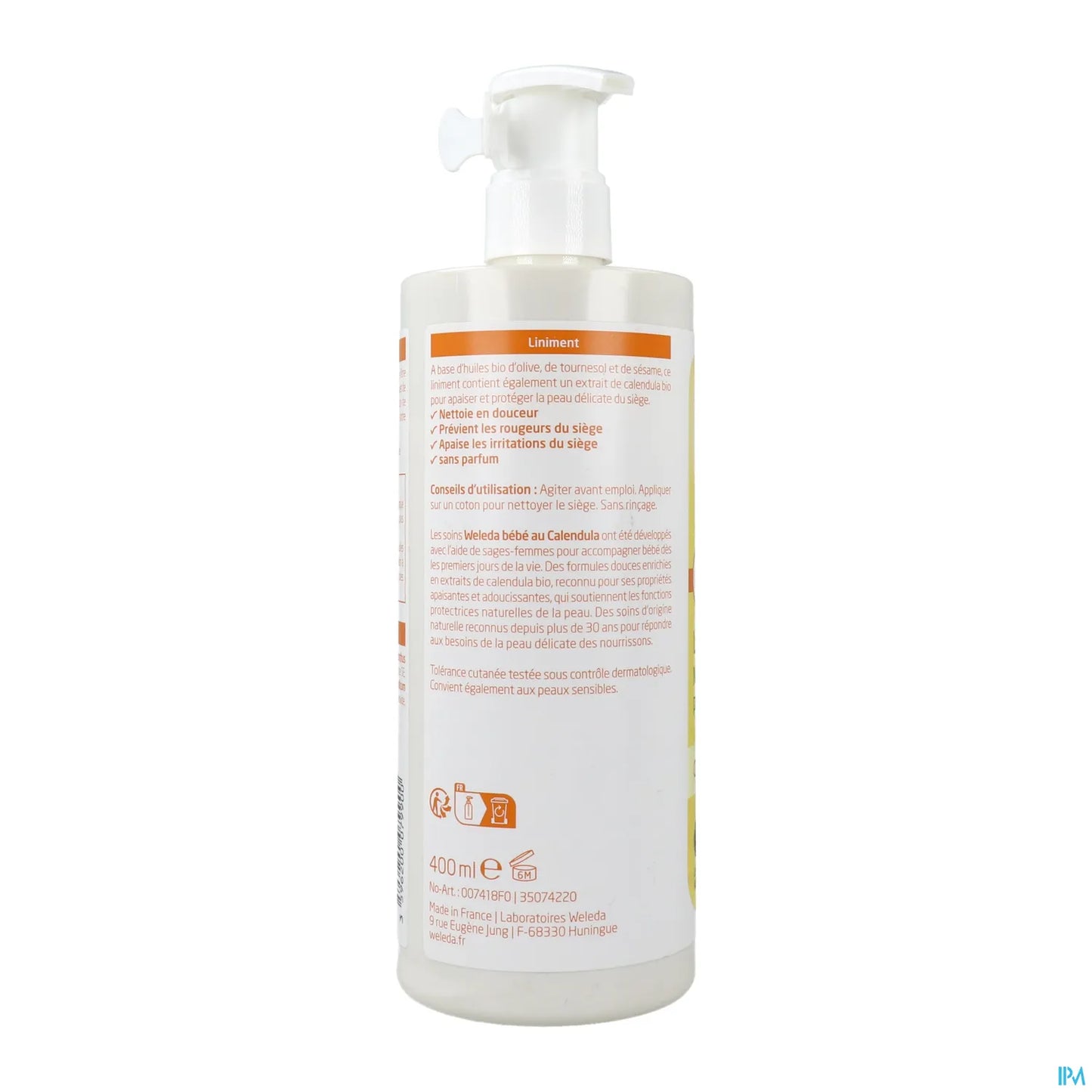 Baby Calendula Liniment 400 ml