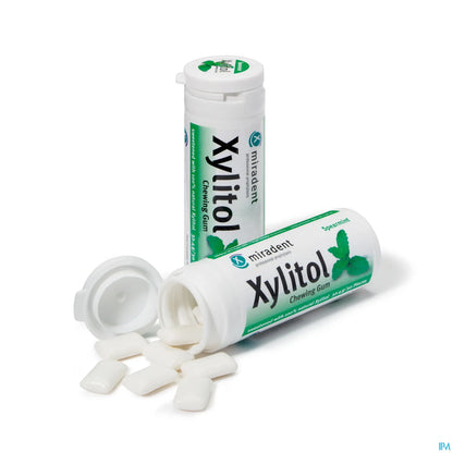 Gomma da masticare allo xilitolo e menta verde 30 g
