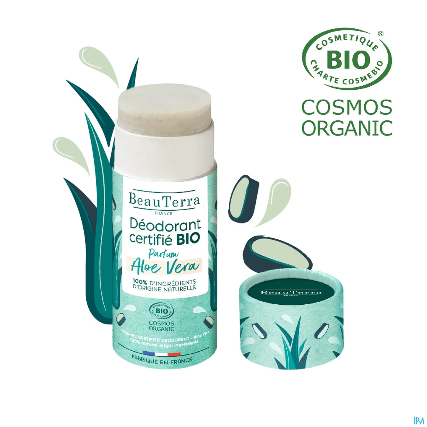 Organic Aloe Vera Deodorant 50g