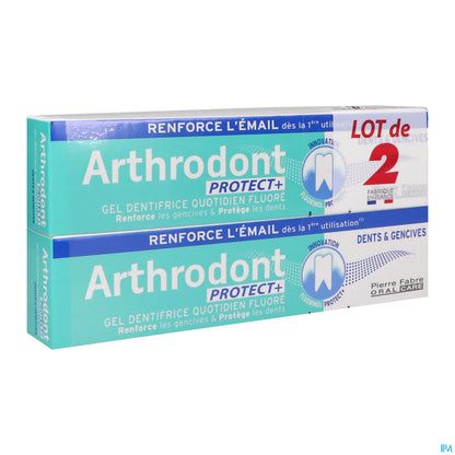 Gel Dentifrice Protect Plus 2 x 75 mL