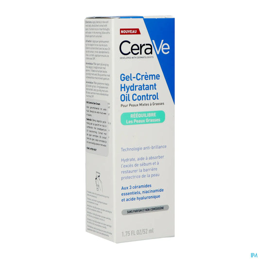 Crema gel idratante anti-oleosità 52 ml