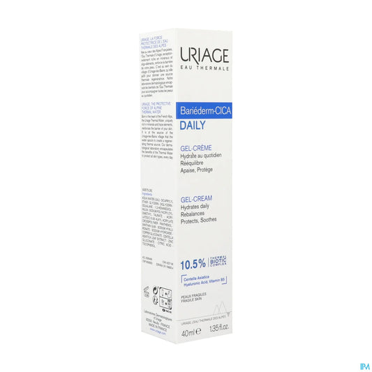 Bariederm Cica Daily Gel Crème Visage 40ml