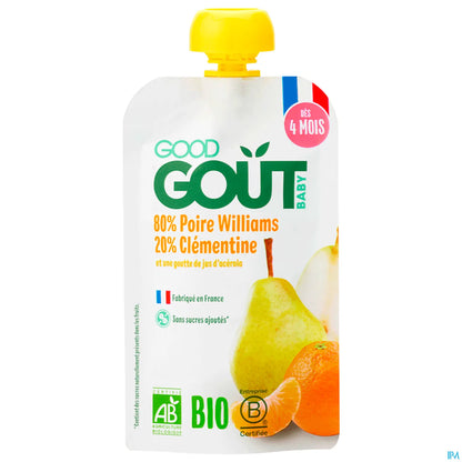 BIO Poire Clémentine 120g