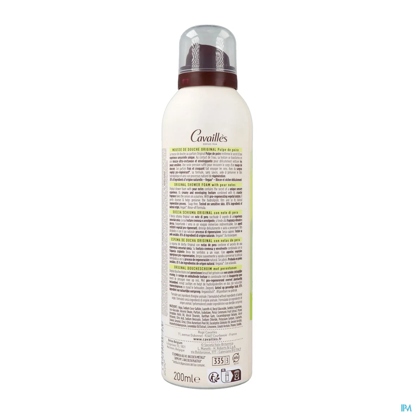 Rogé Cavaillès Doccia Schiuma Polpa Di Pera 200ml
