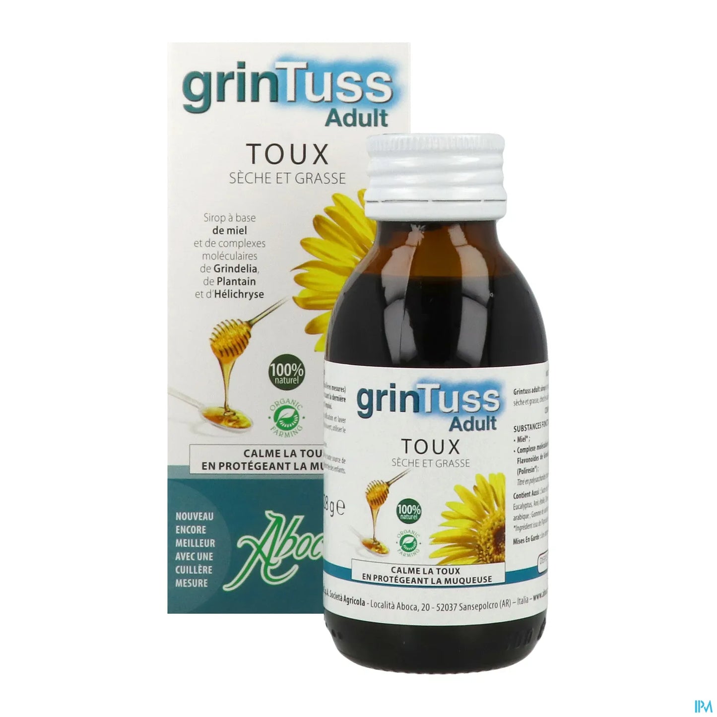 GRINTUSS Adult Dry and Chesty Cough Syrup 128g