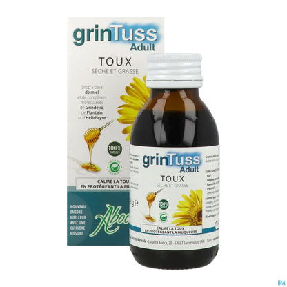 GRINTUSS Adult Dry and Chesty Cough Syrup 128g