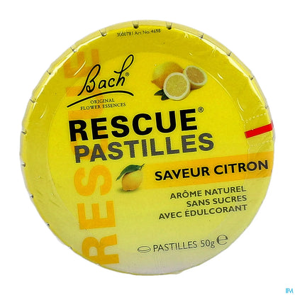 Pastiglie al limone e fiori di Bach Rescue 50 g