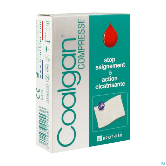 Coalgan Compress 3x5cm Scatola da 5