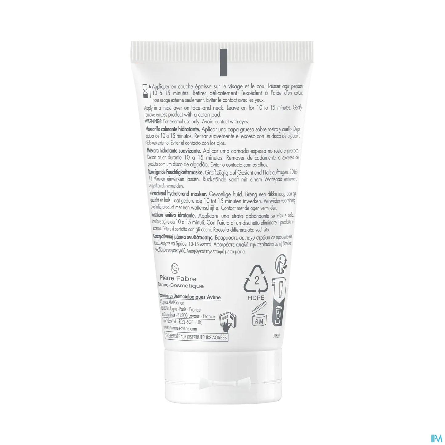 Masque Apaisant Hydratant 50ml