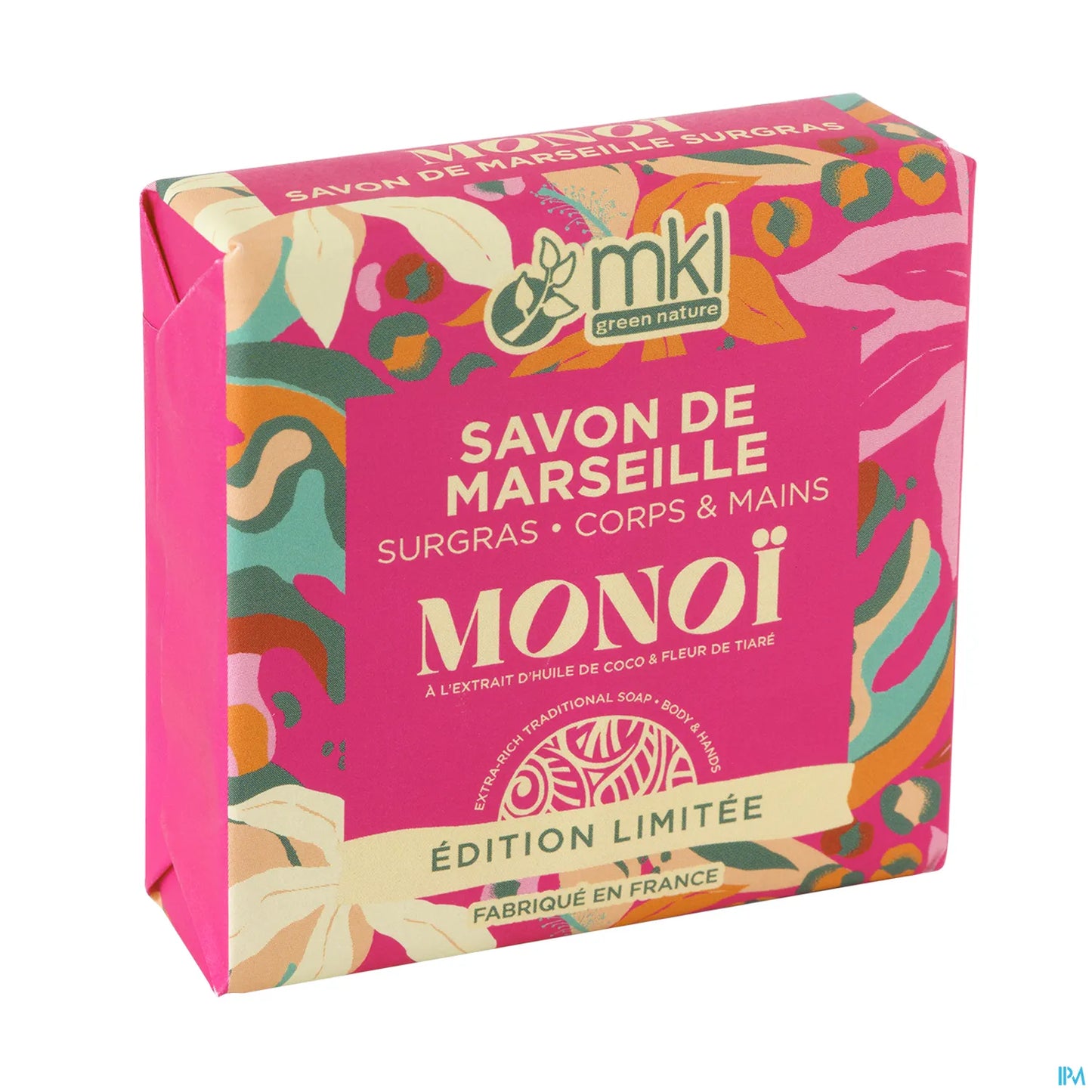 Green Nature Sapone di Marsiglia Surgras Monoï 100g Edizione Limitata