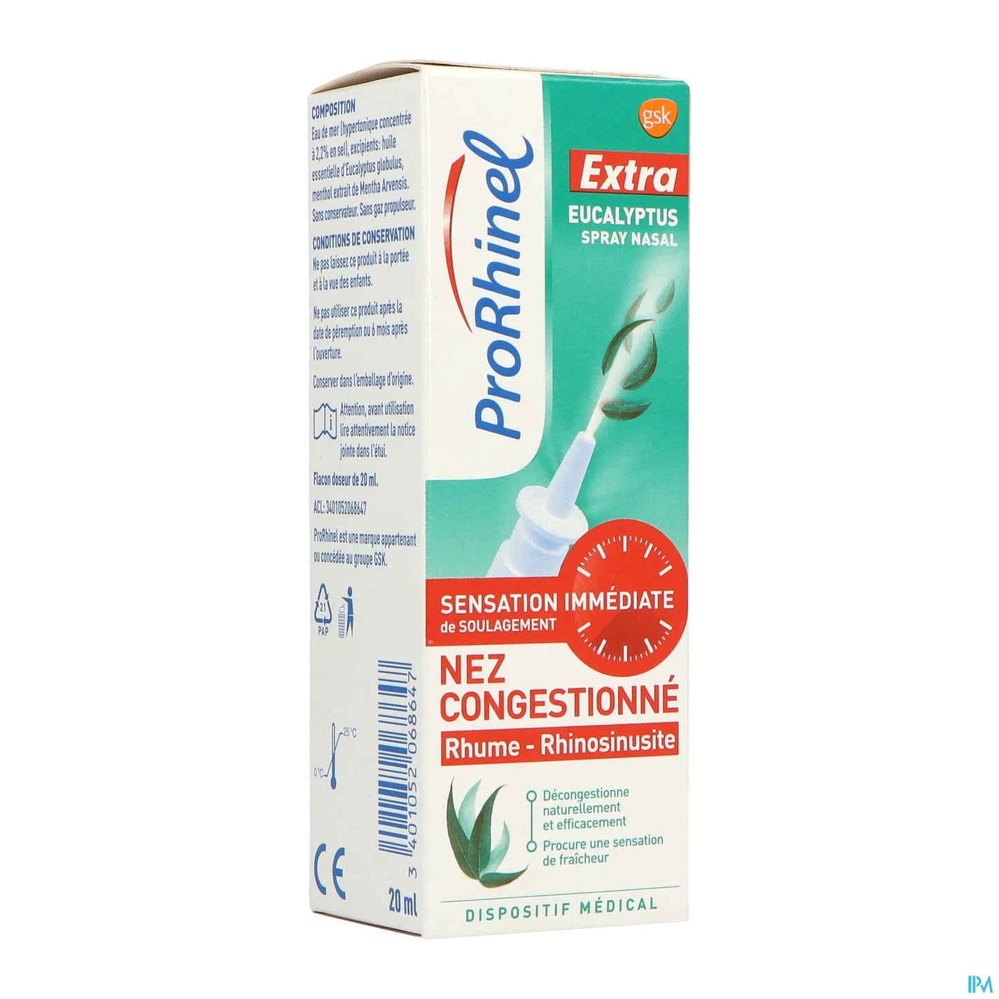 Extra Eucalyptus Spray Nasal 20ml