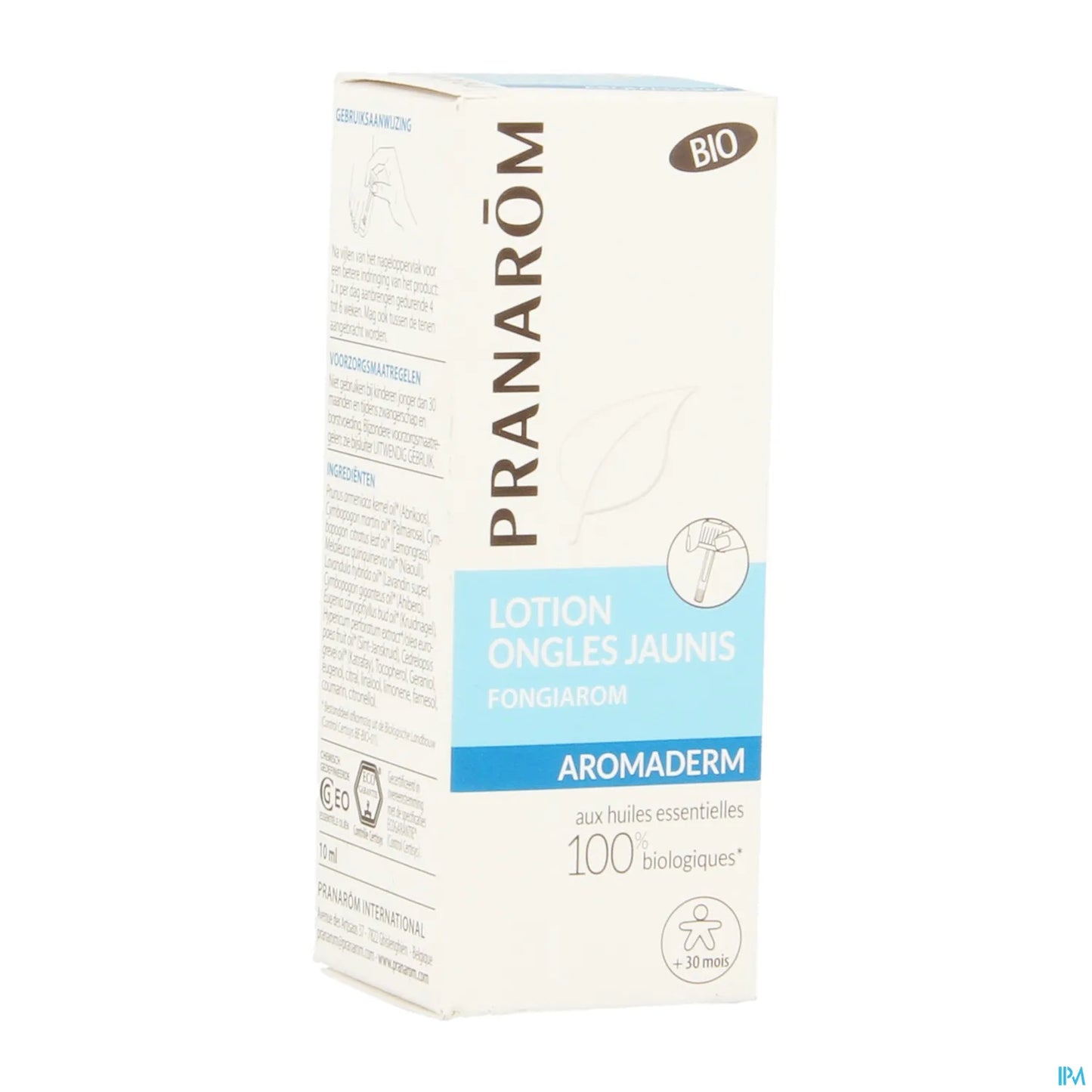 Aromaderm Solution Ongles Jaunis Bio 10 ml