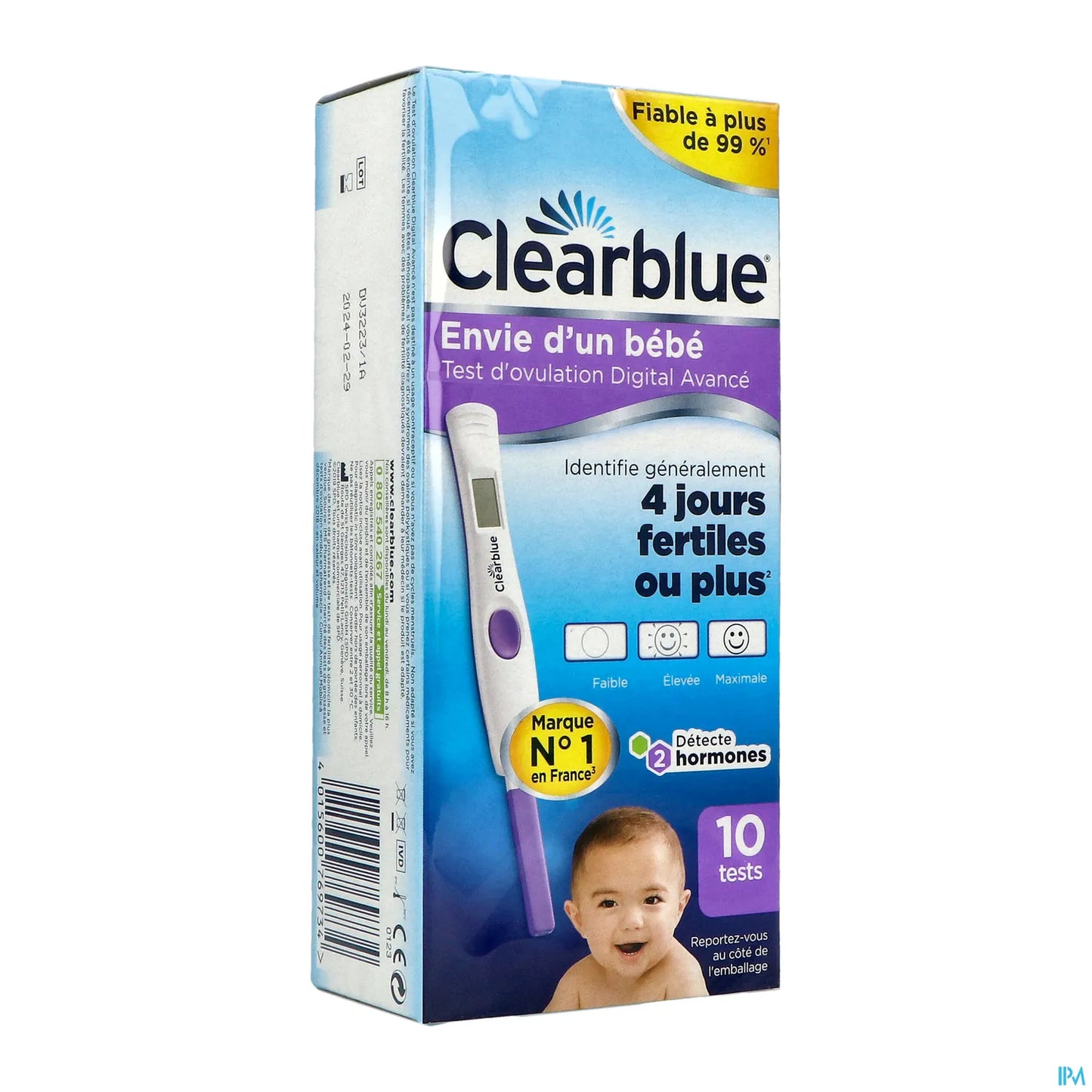 Advanced Digital Ovulation Test 10 Tests