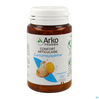 Arkogélules Curcuma Piperina Bio 40 Capsule