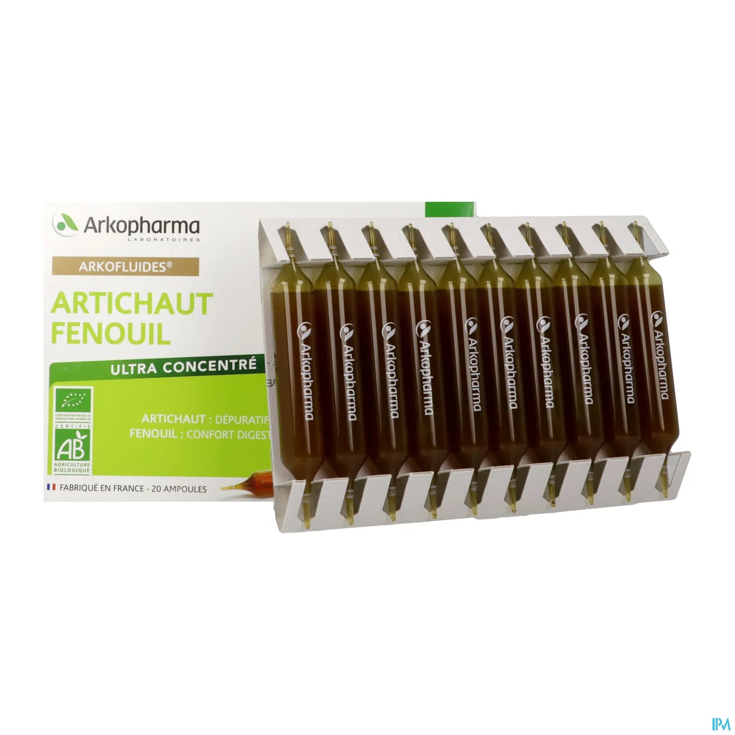 Arkofluides Carciofo Finocchio Biologico 20 Fiale