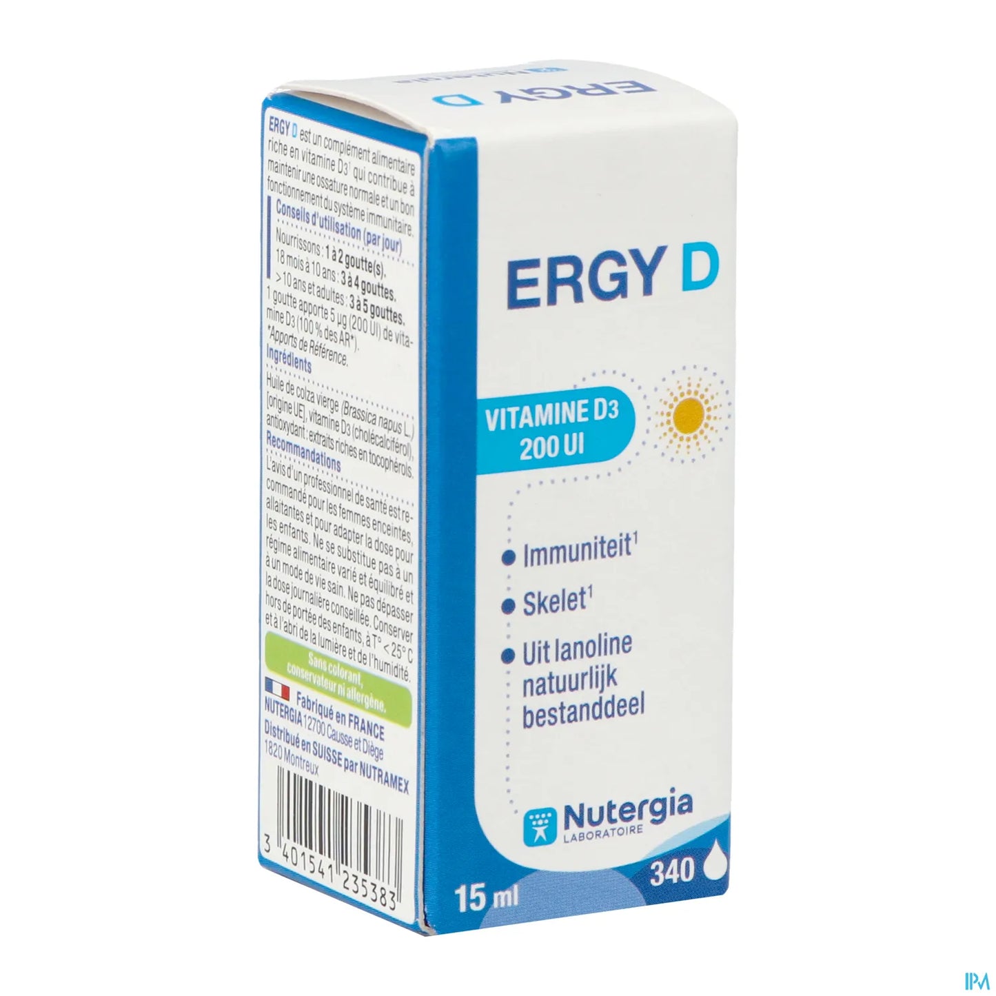 Ergy D Drops 15 mL