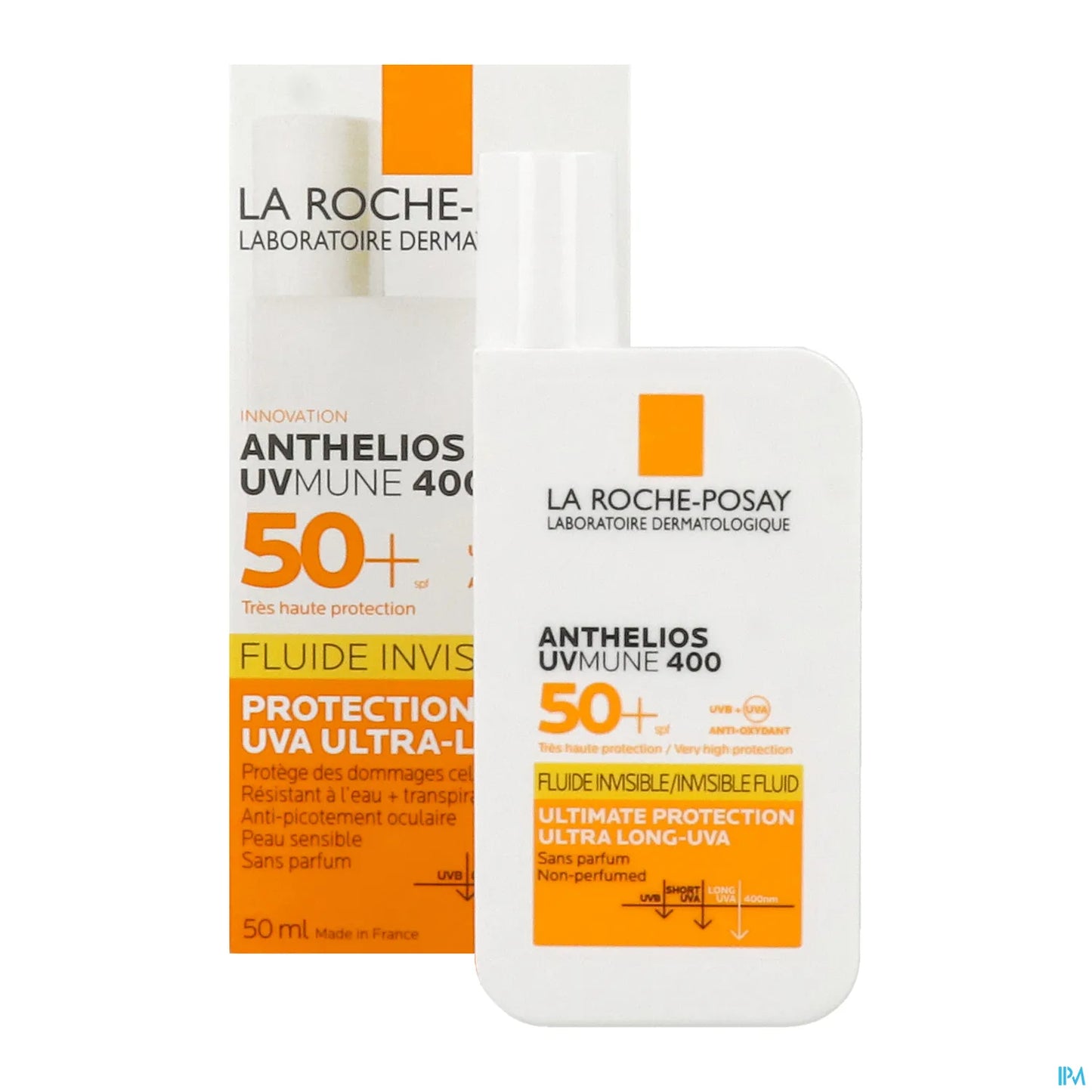 Anthelios Uvmune 400 Fluid Invisible SPF50+ 50mL