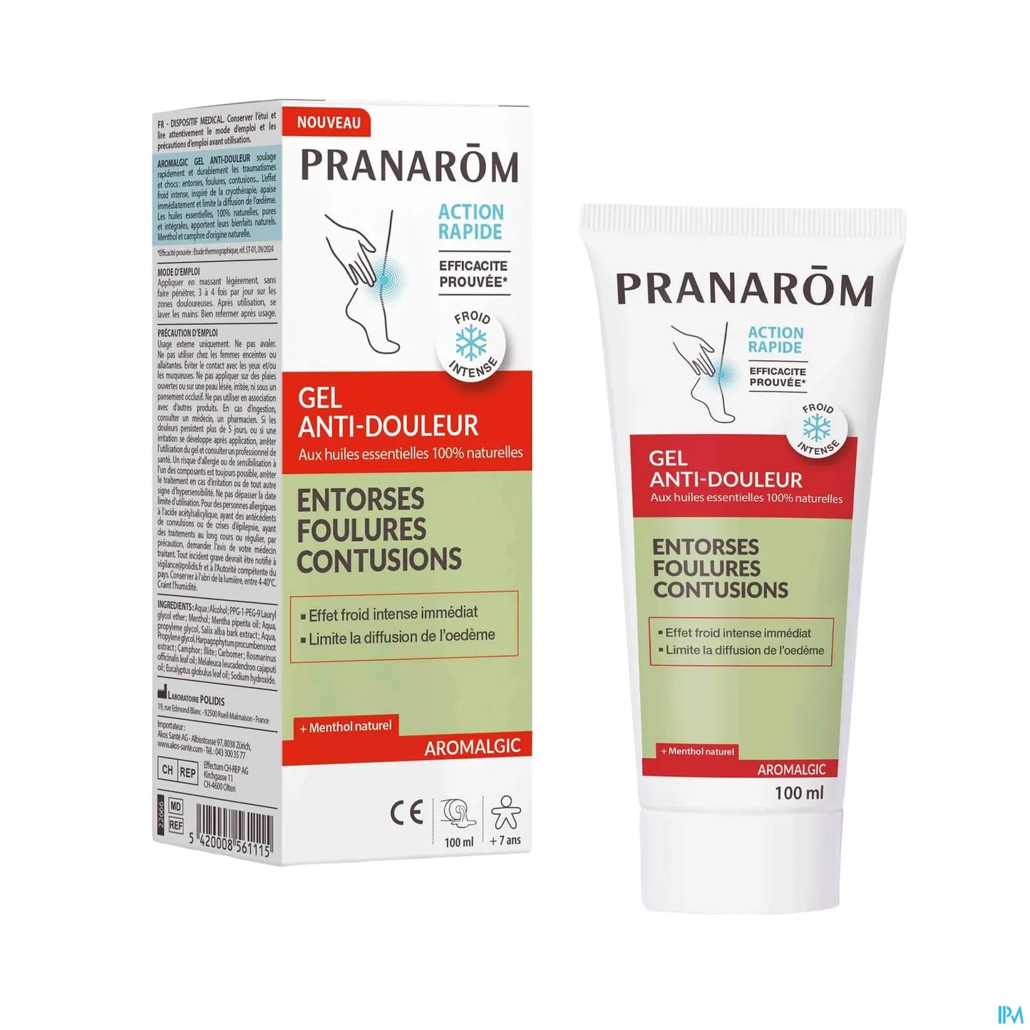Gel Aromalgic per il dolore 100 ml