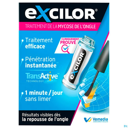 Trattamento Excilor contro i funghi alle unghie 3,3 ml