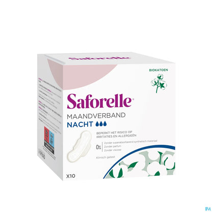 Assorbenti igienici Coton Protect Night x10