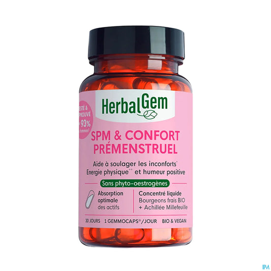 Gemmocaps Syndrome Prémenstruel Confort 30 gélules